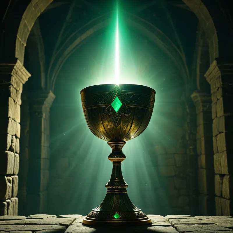 The Holy Grail in Arthurian le Myth Meaning & Symbolism