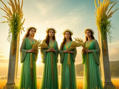 The Horae (Greek goddesses of Myth Meaning & Symbolism