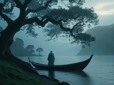 The Isle of Avalon from Arthur Myth Meaning & Symbolism