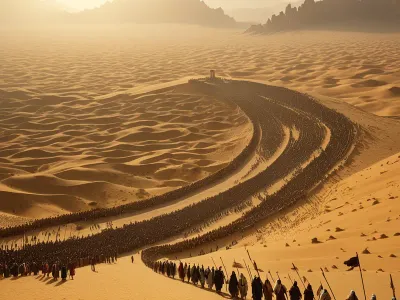 The Israelites in the Desert Myth Meaning & Symbolism