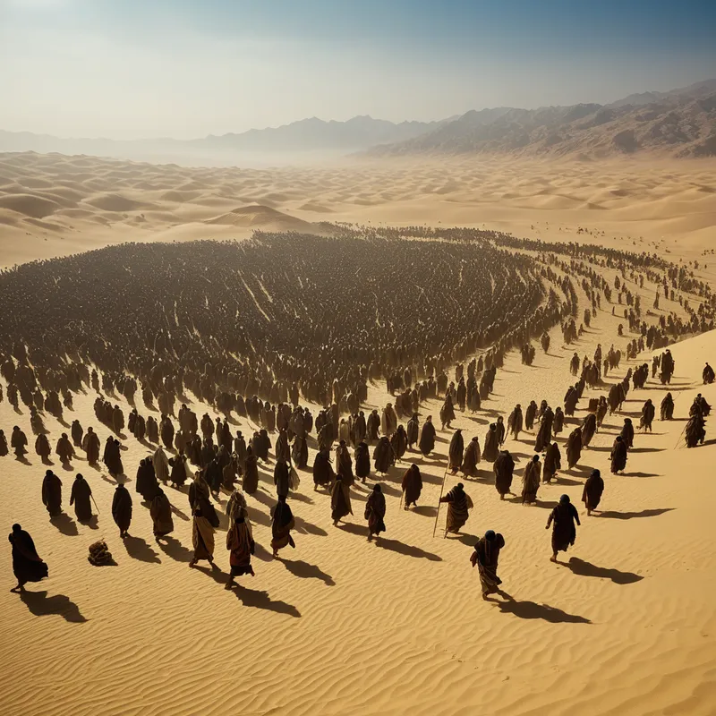 The Israelites in the Wilderness Myth Meaning & Symbolism