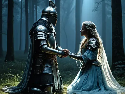 The Knight and His Lady Myth Meaning & Symbolism