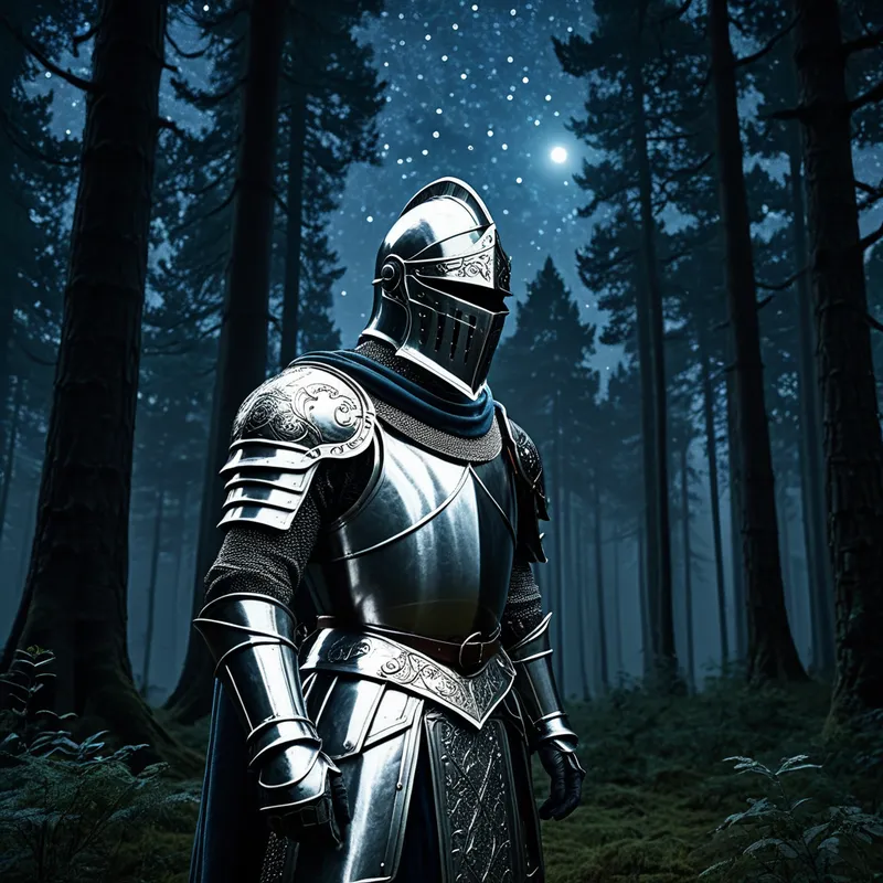 The Knight's Helmet Myth Meaning & Symbolism