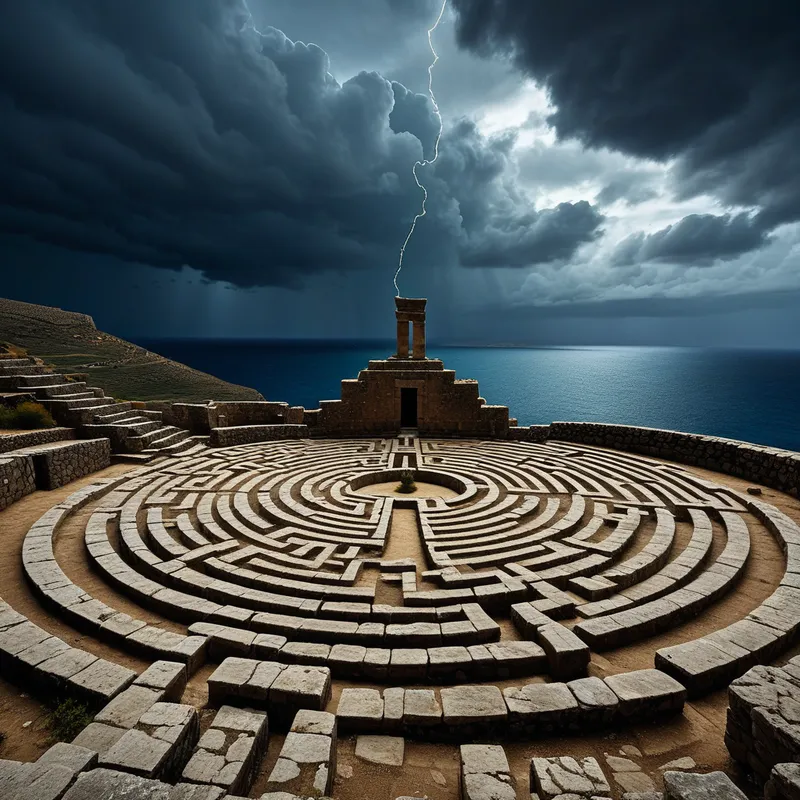 The Labyrinth & Ariadne's Thread Myth Meaning & Symbolism