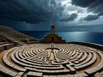 The Labyrinth & Ariadne's Thread Myth Meaning & Symbolism