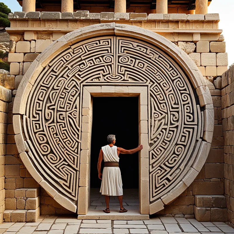 The Labyrinth Door Myth Meaning & Symbolism