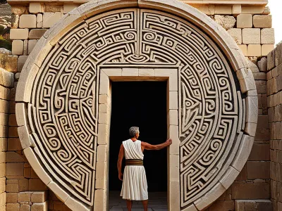 The Labyrinth Door Myth Meaning & Symbolism