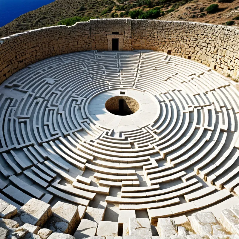 The Labyrinth of Crete and Ari Myth Meaning & Symbolism