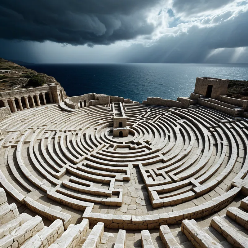 The Labyrinth of Crete - each Myth Meaning & Symbolism