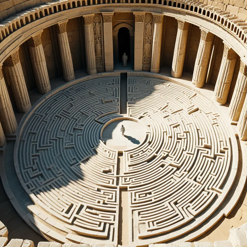 The Labyrinth of Crete Myth Meaning & Symbolism