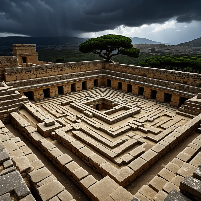 The Labyrinth of Knossos Myth Meaning & Symbolism