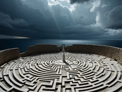 The Labyrinth of the Minotaur Myth Meaning & Symbolism