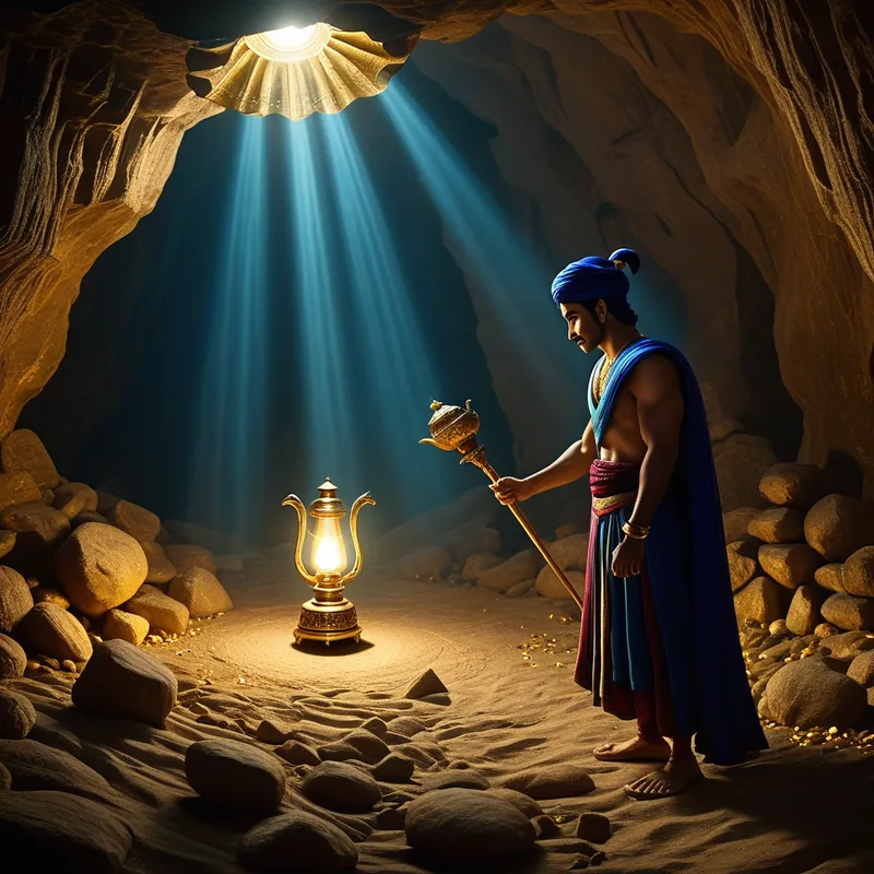 The Lamp of Aladdin Myth Meaning & Symbolism