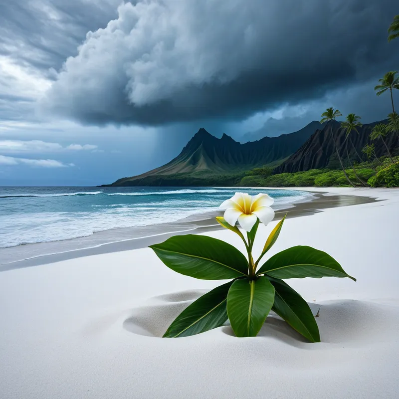 The Legend of Naupaka Myth Meaning & Symbolism