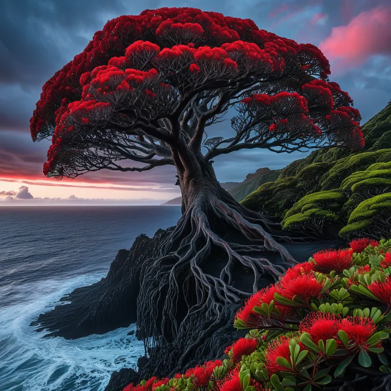 The Legend of the Pohutukawa Myth Meaning & Symbolism