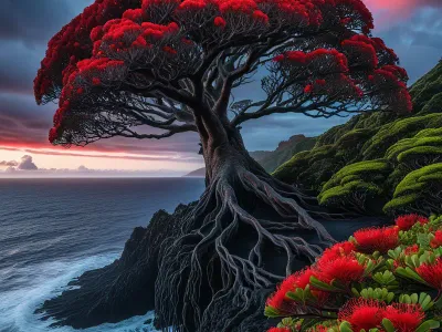 The Legend of the Pohutukawa Myth Meaning & Symbolism