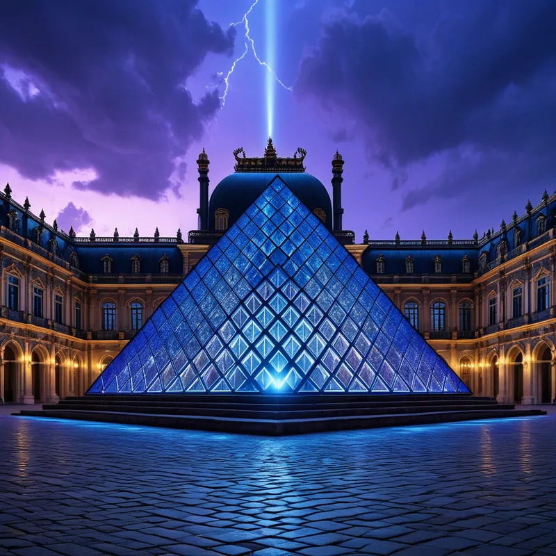 The Louvre Pyramid Myth Meaning & Symbolism