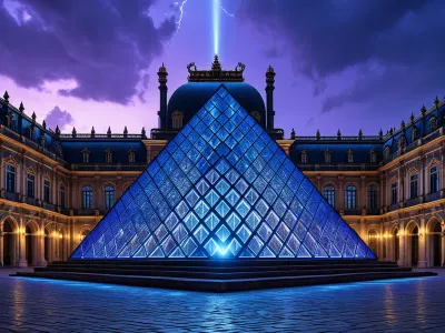 The Louvre Pyramid Myth Meaning & Symbolism