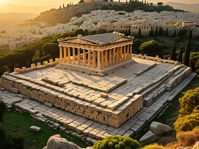 The marketplace of Athens Myth Meaning & Symbolism