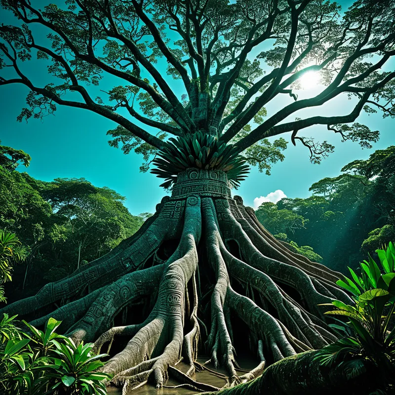 The Mayan World Tree Myth Meaning & Symbolism