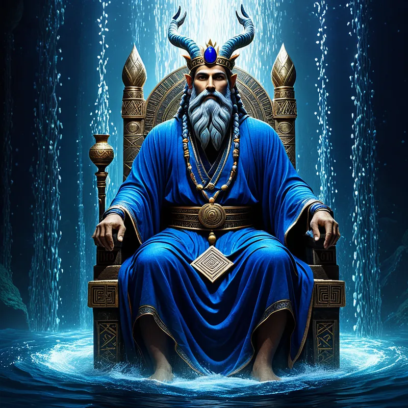 The Mesopotamian god Enki/Ea Myth Meaning & Symbolism