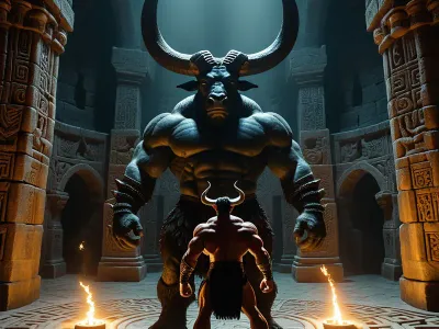 The Minotaur's Labyrinth Myth Meaning & Symbolism
