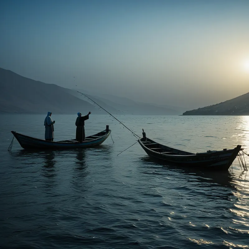 The Miraculous Catch of Fish Myth Meaning & Symbolism