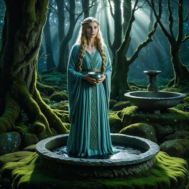 The Mirror of Galadriel Myth Meaning & Symbolism