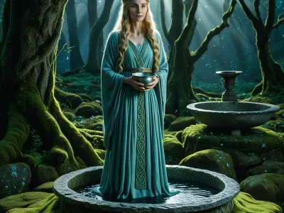 The Mirror of Galadriel Myth Meaning & Symbolism