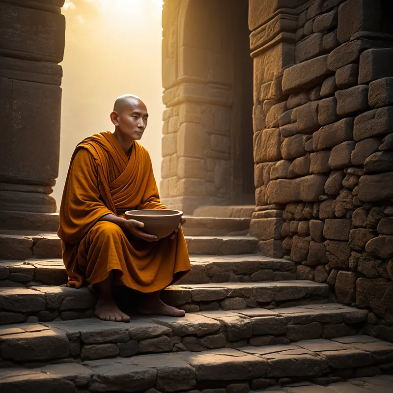 The Monk's Alms Bowl Myth Meaning & Symbolism