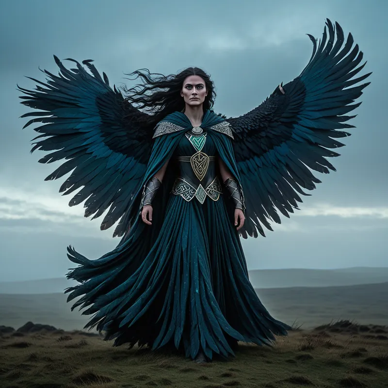 The Morrígan's Cloak Myth Meaning & Symbolism