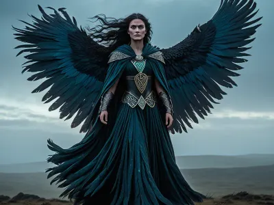 The Morrígan's Cloak Myth Meaning & Symbolism