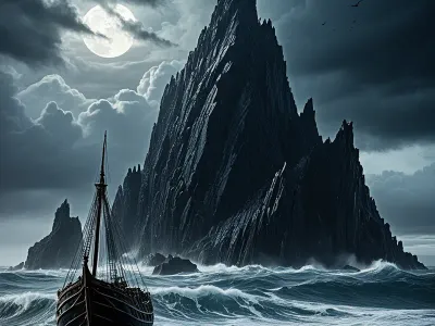 The Mountain of the Magnet Myth Meaning & Symbolism