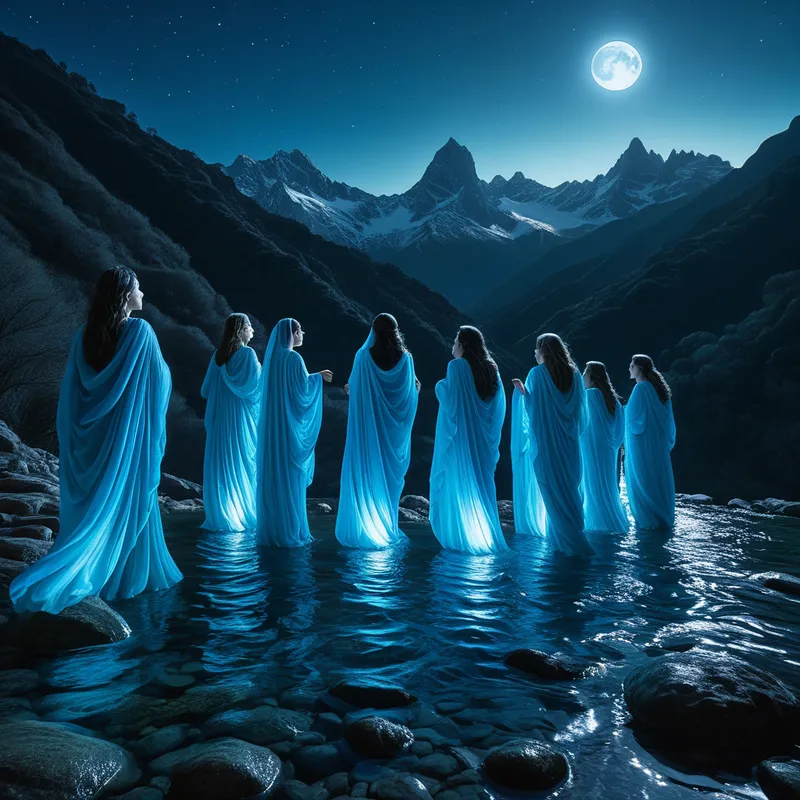 The Muses at Hippocrene Myth Meaning & Symbolism