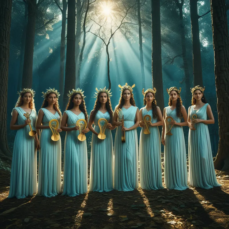 The Muses Myth Meaning & Symbolism