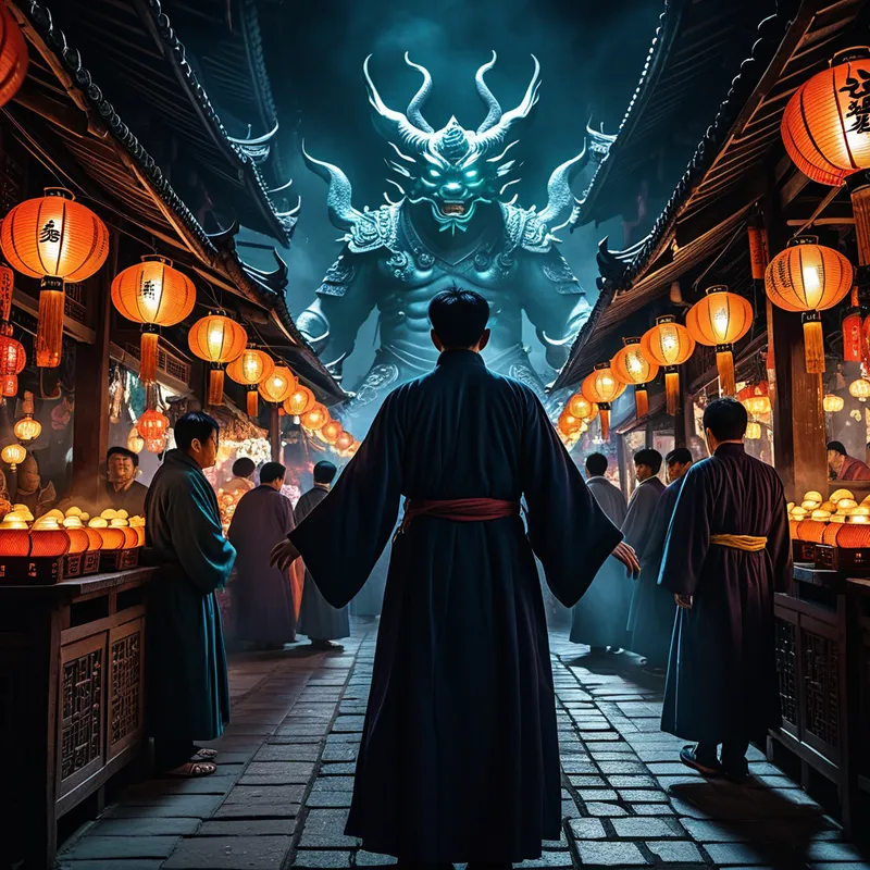 The Night Market of Zhong Kui Myth Meaning & Symbolism