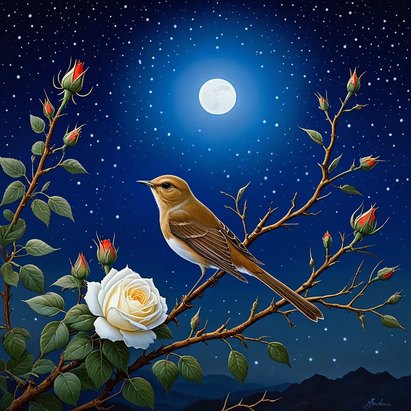 The Nightingale and the Rose Myth Meaning & Symbolism