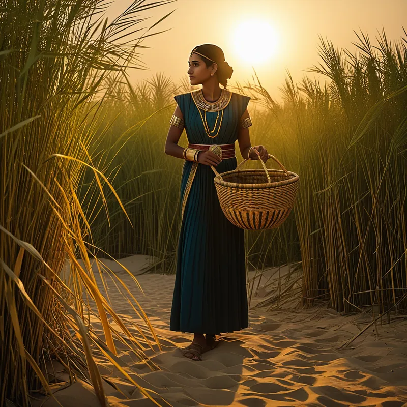 The Nile Sedge Basket Myth Meaning & Symbolism