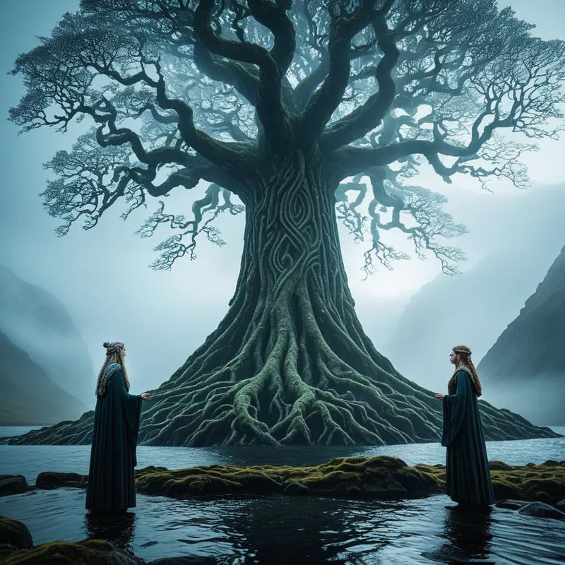 The Norns at Urðarbrunnr Myth Meaning & Symbolism