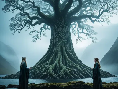 The Norns at Urðarbrunnr Myth Meaning & Symbolism