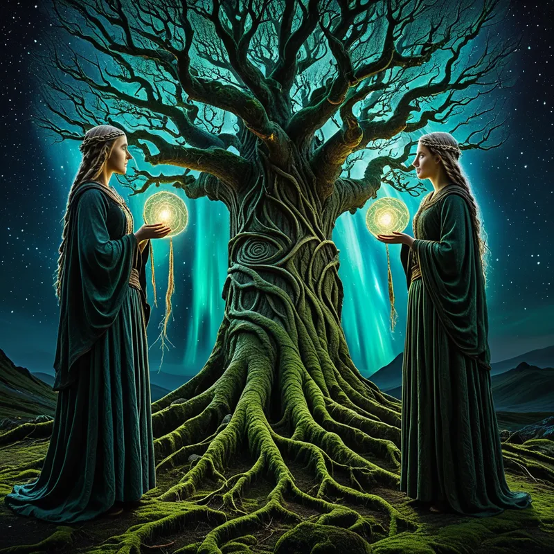 The Norns of Norse mythology Myth Meaning & Symbolism