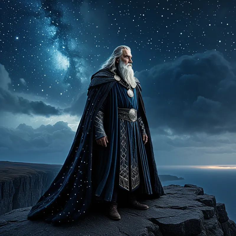 The Norse god Odin's cloak tha Myth Meaning & Symbolism