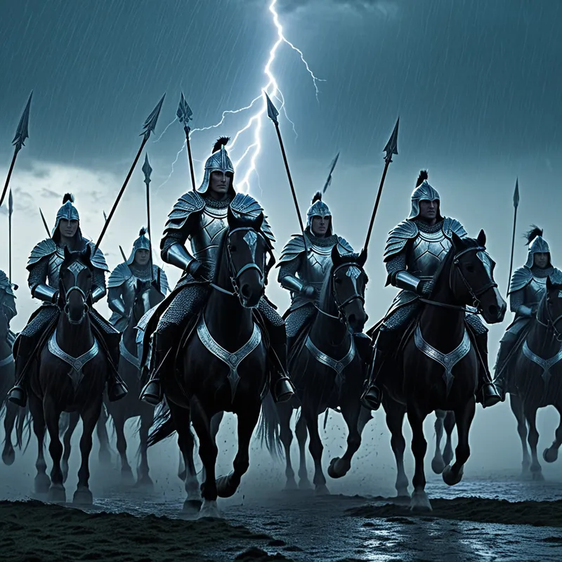 The Norse Valkyries riding thr Myth Meaning & Symbolism