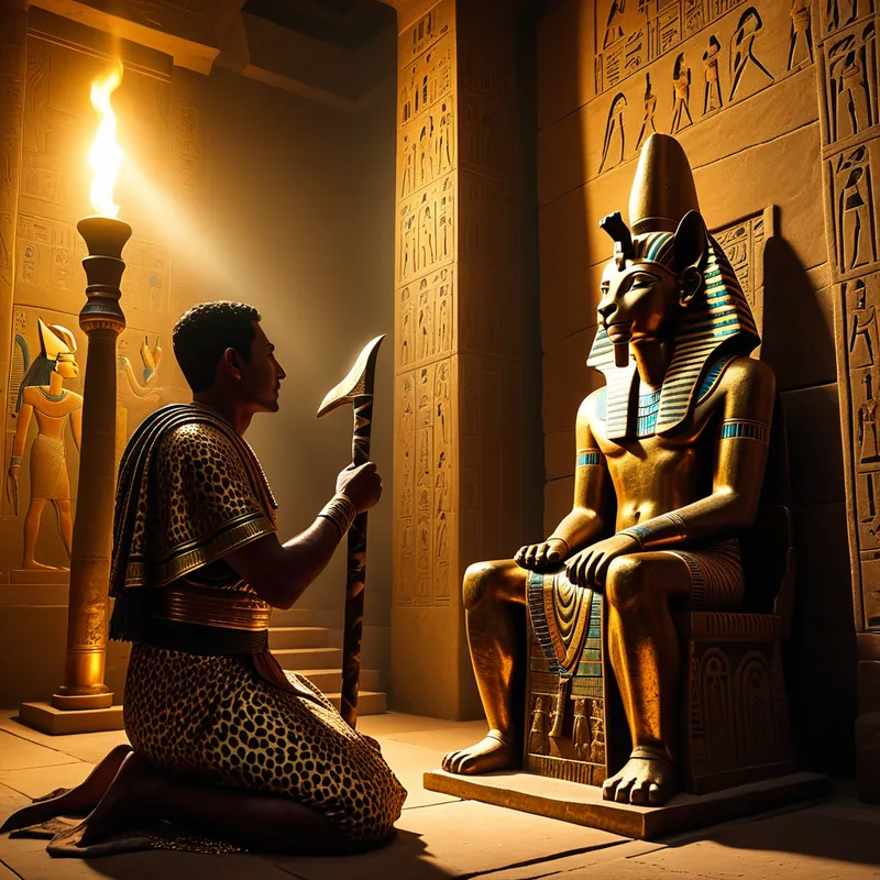 The Opening of the Mouth Ceremony Myth Meaning & Symbolism