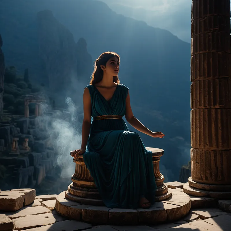 The Oracle at Delphi - Pythia Myth Meaning & Symbolism