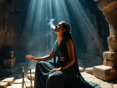 The Oracle of Delphi in ancien Myth Meaning & Symbolism