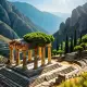 The Oracle's Seat at Delphi Myth Meaning & Symbolism
