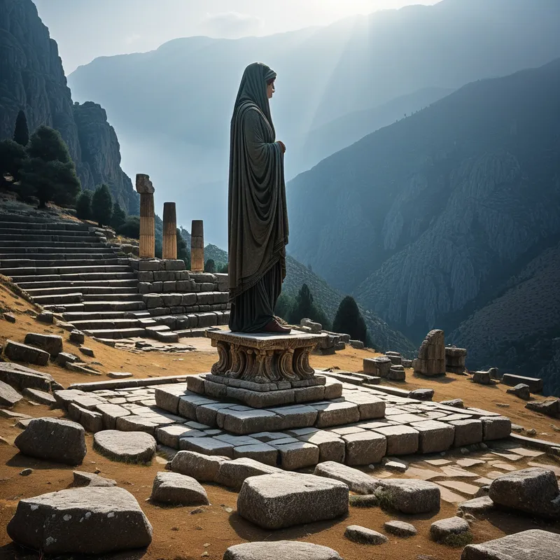 The Oracle's Tripod Myth Meaning & Symbolism