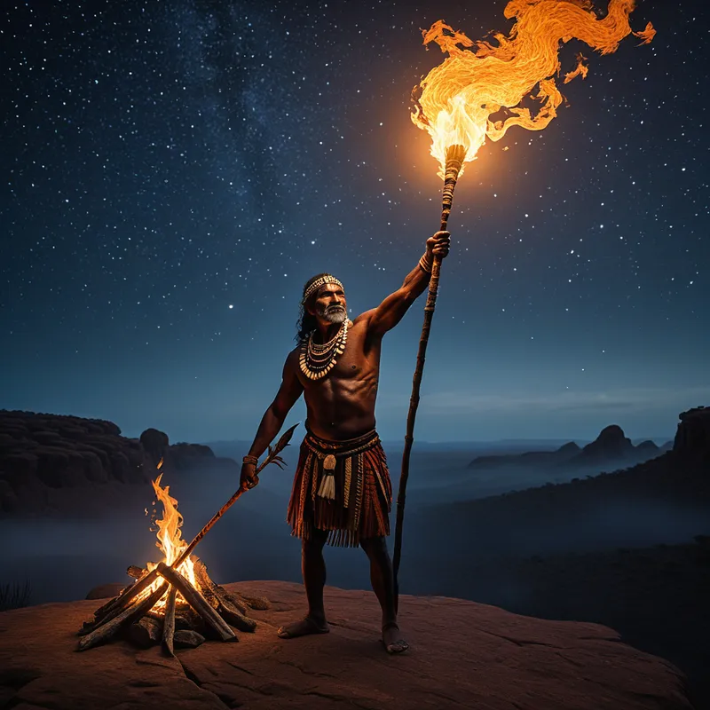 The Origin of Fire Aboriginal Myth Meaning & Symbolism