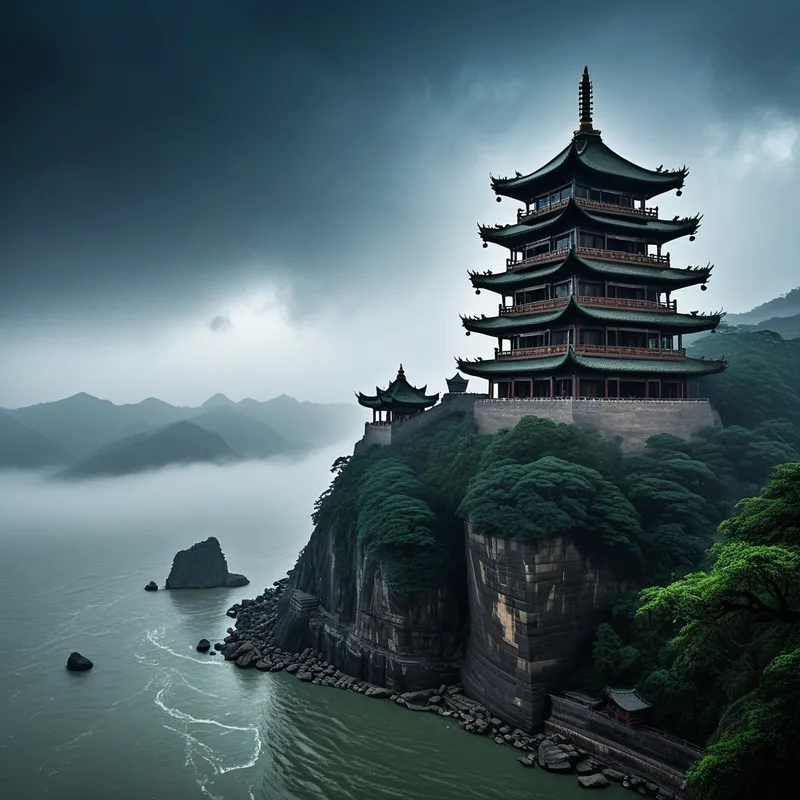 The Pagoda of Six Harmonies Myth Meaning & Symbolism